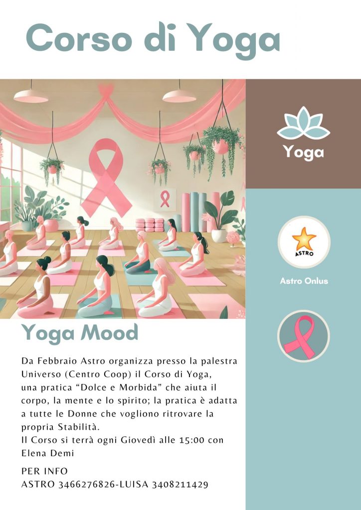 Corso di Yoga per le Donne in Rosa: Un Percorso di Benessere con Astro