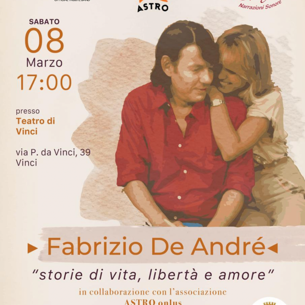 Omaggio a Fabrizio De André per ASTRO Onlus: Musica e Solidarietà al Teatro di Vinci