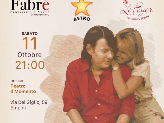 Una serata di musica, libertà e solidarietà: omaggio a Fabrizio De André per ASTRO Onlus