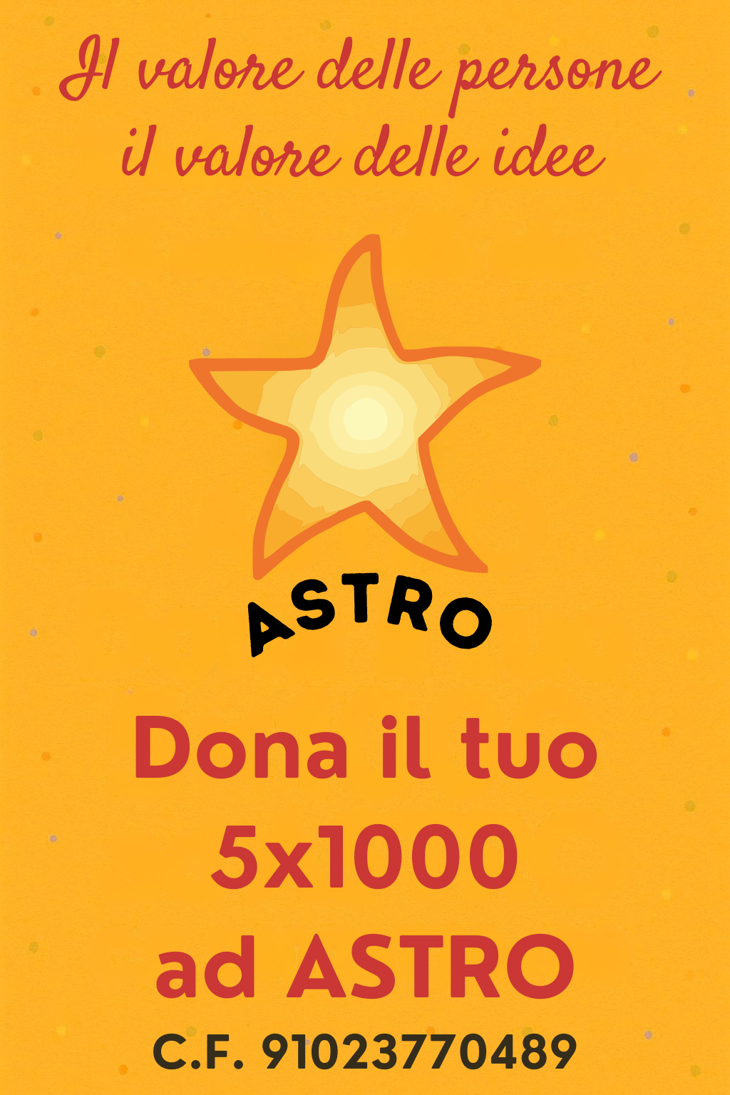 Dona il tuo 5×1000 ad ASTRO